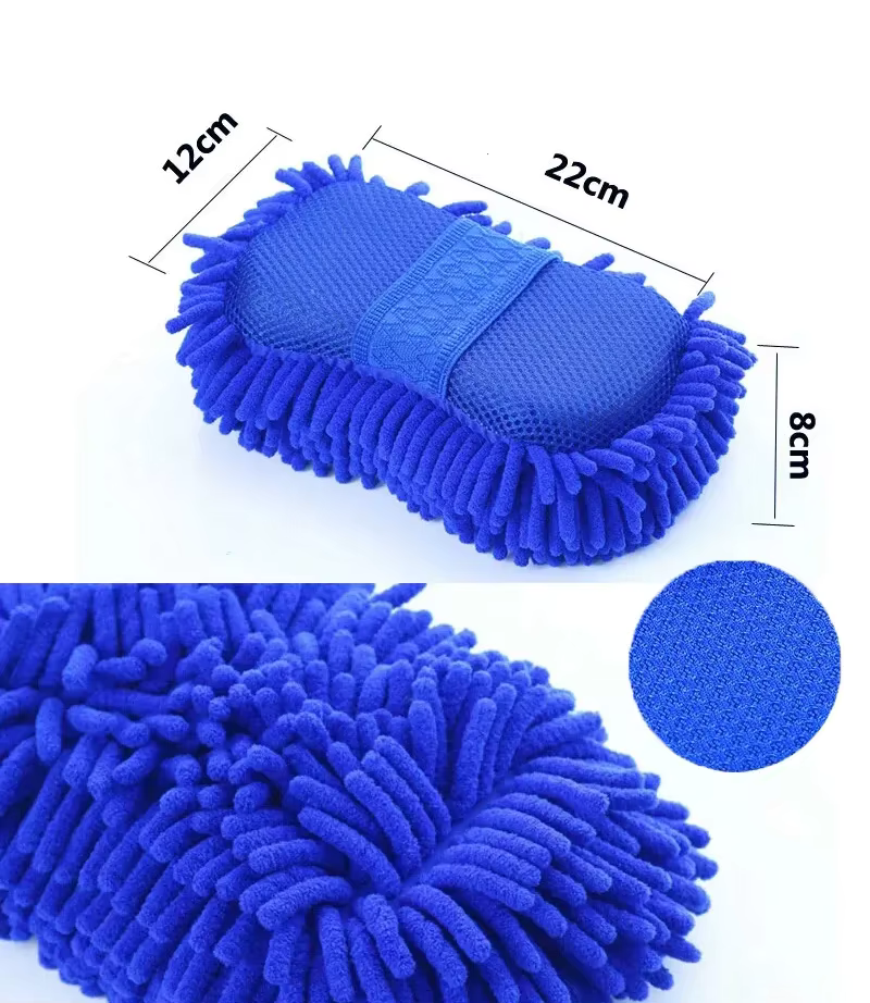 Gants de lavage en microfibre pour voiture